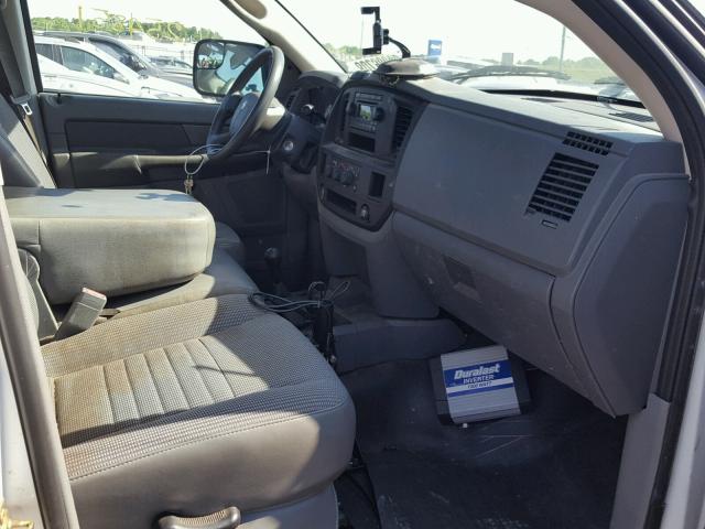 1D7KS28D86J154101 - 2006 DODGE RAM 2500 S WHITE photo 5