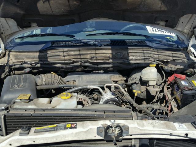 1D7KS28D86J154101 - 2006 DODGE RAM 2500 S WHITE photo 7