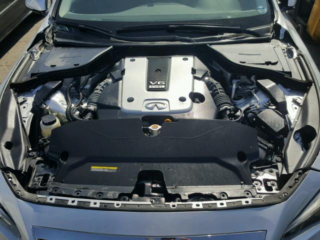 JN1BV7AP9FM330920 - 2015 INFINITI Q50 BASE SILVER photo 7