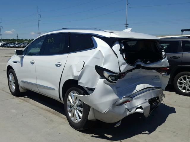 5GAERCKW6JJ168236 - 2018 BUICK ENCLAVE PR WHITE photo 3