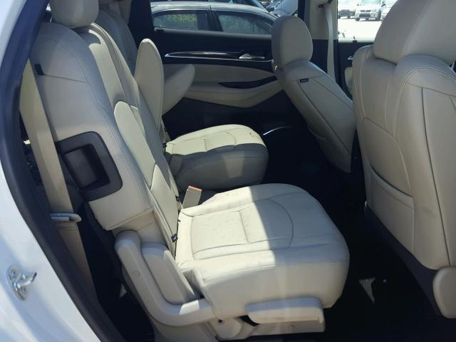 5GAERCKW6JJ168236 - 2018 BUICK ENCLAVE PR WHITE photo 6