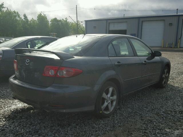 1YVHP84C655M45767 - 2005 MAZDA 6 I GRAY photo 4