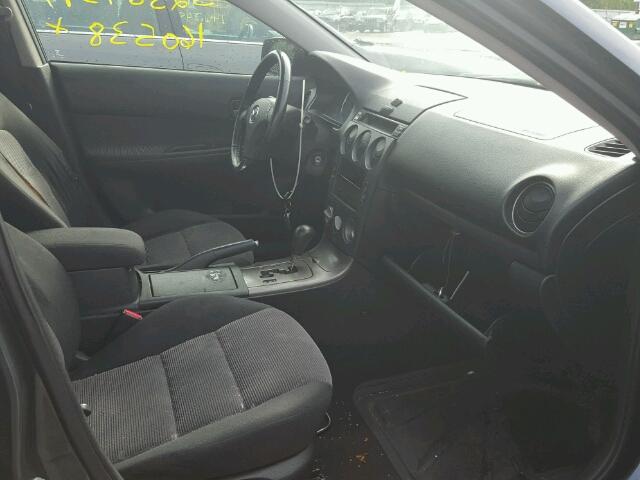 1YVHP84C655M45767 - 2005 MAZDA 6 I Szary zdjęcie 5