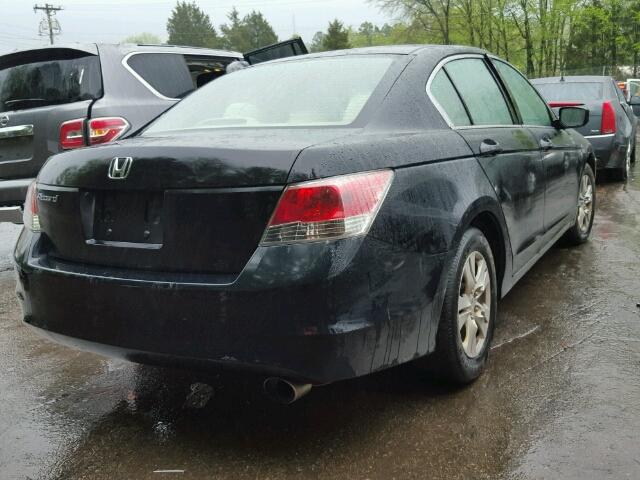 1HGCP26408A138594 - 2008 HONDA ACCORD LXP BLACK photo 4