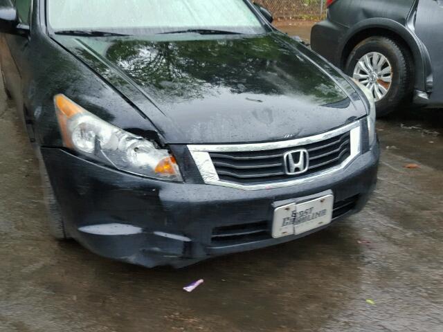 1HGCP26408A138594 - 2008 HONDA ACCORD LXP BLACK photo 9