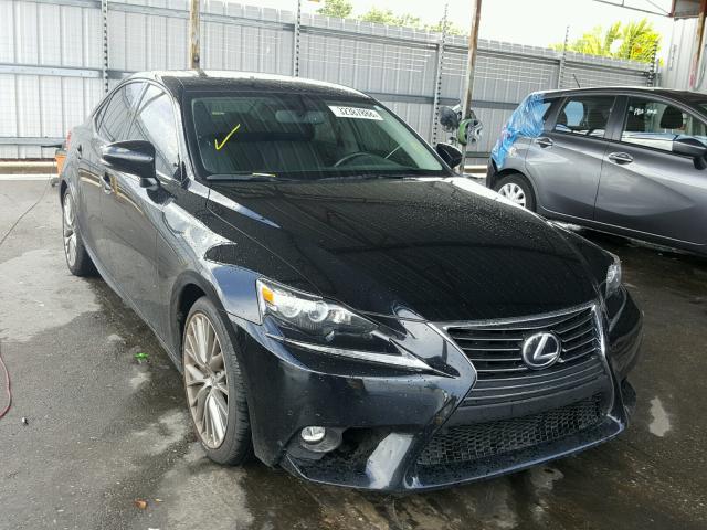 JTHBE1D22F5021017 - 2015 LEXUS IS 350 BLACK photo 1