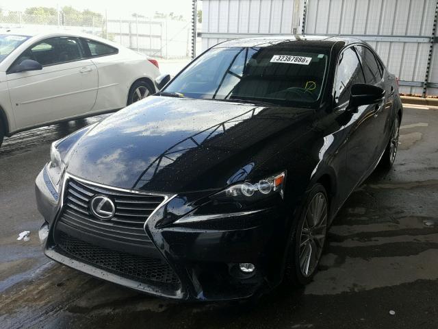 JTHBE1D22F5021017 - 2015 LEXUS IS 350 BLACK photo 2