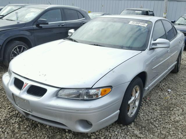 1G2WP52K32F247504 - 2002 PONTIAC GRAND PRIX ვერცხლისფერი ფოტო 2