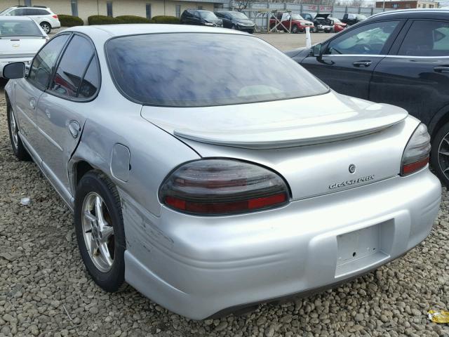 1G2WP52K32F247504 - 2002 PONTIAC GRAND PRIX ვერცხლისფერი ფოტო 3