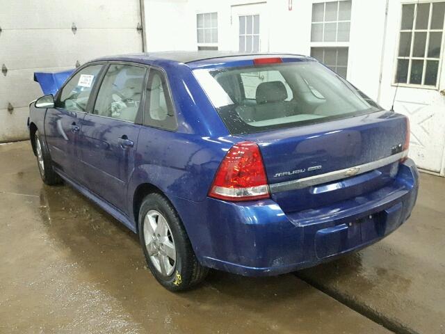 1G1ZT67N77F100972 - 2007 CHEVROLET MALIBU MAX ლურჯი ფოტო 3