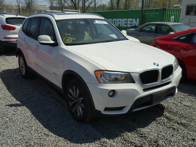 5UXWX9C55D0A08605 - 2013 BMW X3 XDRIVE2 WHITE photo 1