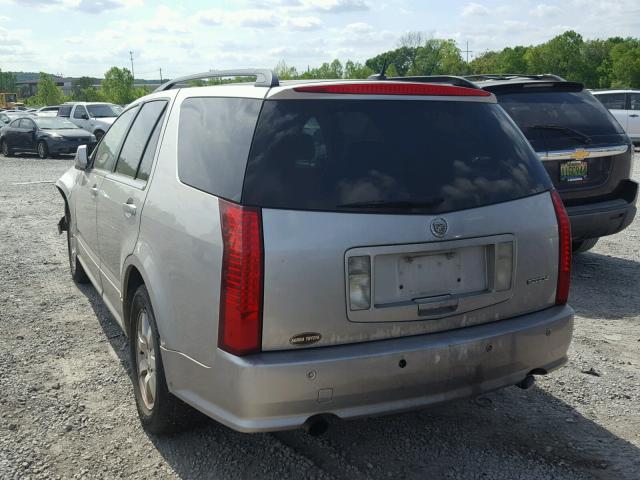 1GYEE637760139158 - 2006 CADILLAC SRX SILVER photo 3