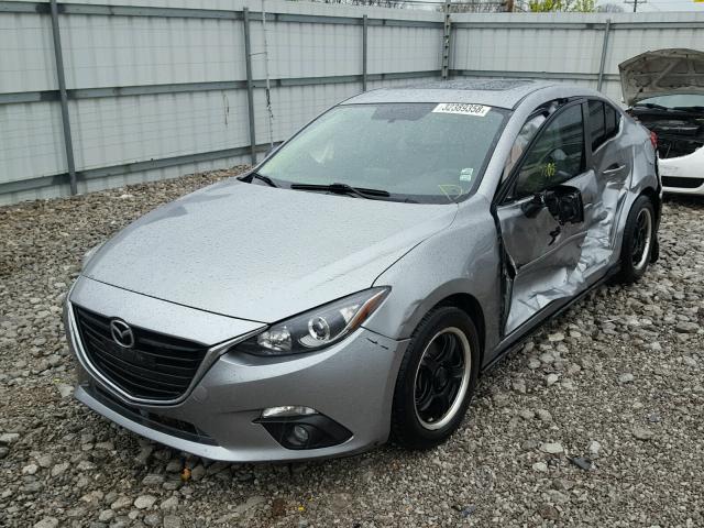 3MZBM1V71FM151456 - 2015 MAZDA MAZDA3 S SILVER photo 2