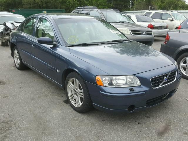 YV1RS592762553366 - 2006 VOLVO S60 2.5T BLUE photo 1