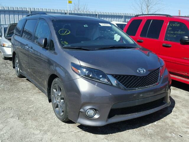 5TDXK3DC4FS671398 - 2015 TOYOTA SIENNA SPO GRAY photo 1