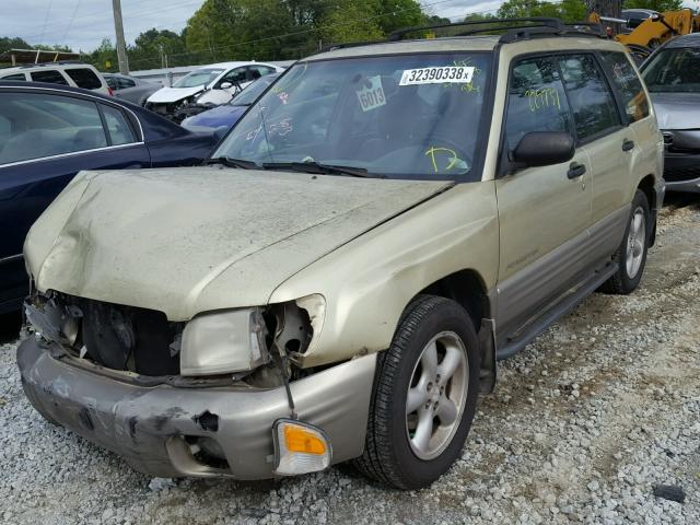 JF1SF65551H733345 - 2001 SUBARU FORESTER S Qızıl foto 2