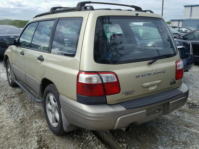 JF1SF65551H733345 - 2001 SUBARU FORESTER S Qızıl foto 3