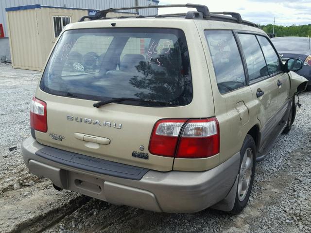 JF1SF65551H733345 - 2001 SUBARU FORESTER S Qızıl foto 4
