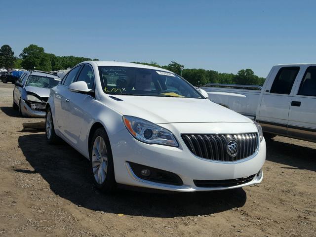 2G4GN5EX5E9253777 - 2014 BUICK REGAL PREM WHITE photo 1