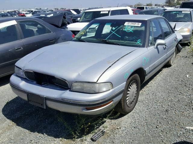 1G4HP52K4VH491395 - 1997 BUICK LESABRE CU SILVER photo 2