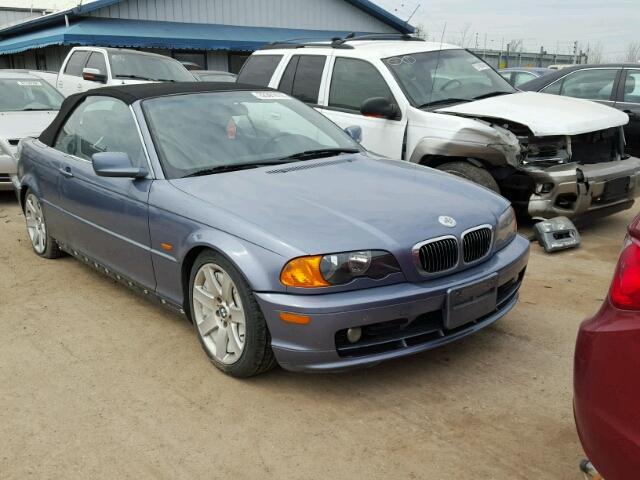 WBABS334X1JY50519 - 2001 BMW 325 CI BLUE photo 1