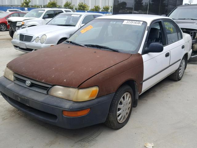 1NXAE09B8RZ190433 - 1994 TOYOTA COROLLA LE WHITE photo 2