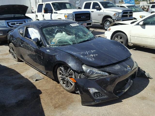 JF1ZNAA15D2714227 - 2013 TOYOTA SCION FR-S შავი ფოტო 1