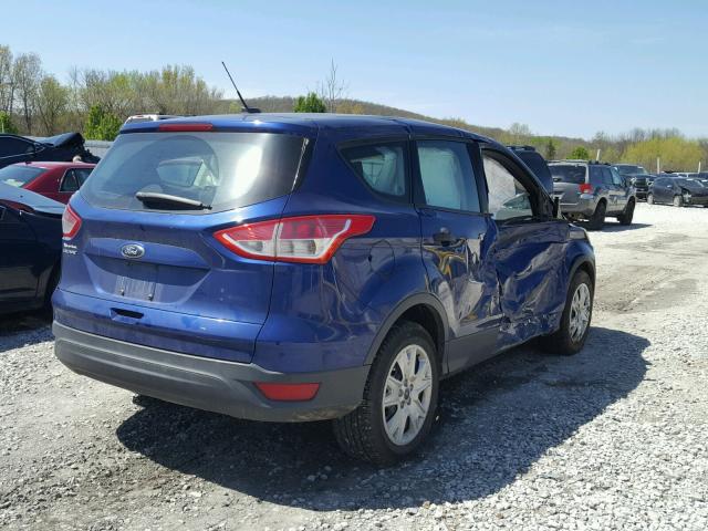 1FMCU0F79DUA85730 - 2013 FORD ESCAPE S BLUE photo 4