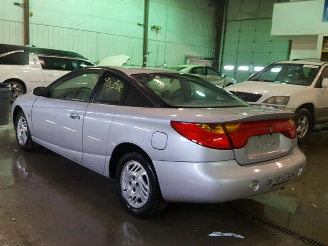 1G8ZY12751Z108878 - 2001 SATURN SC2 SILVER photo 3