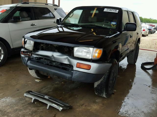 JT3GM84R5W0027637 - 1998 TOYOTA 4RUNNER BLACK photo 2