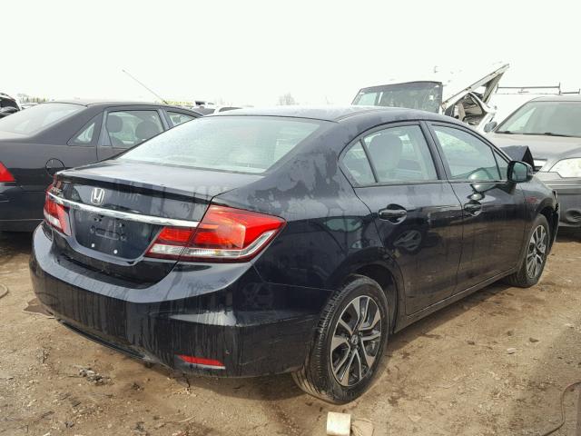 2HGFB2F91DH539915 - 2013 HONDA CIVIC EXL BLACK photo 4