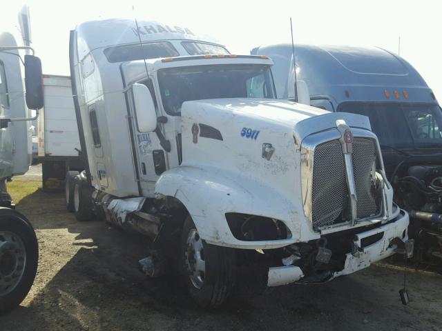 1XKAD49X7EJ401230 - 2014 KENWORTH CONSTRUCTI WHITE photo 1