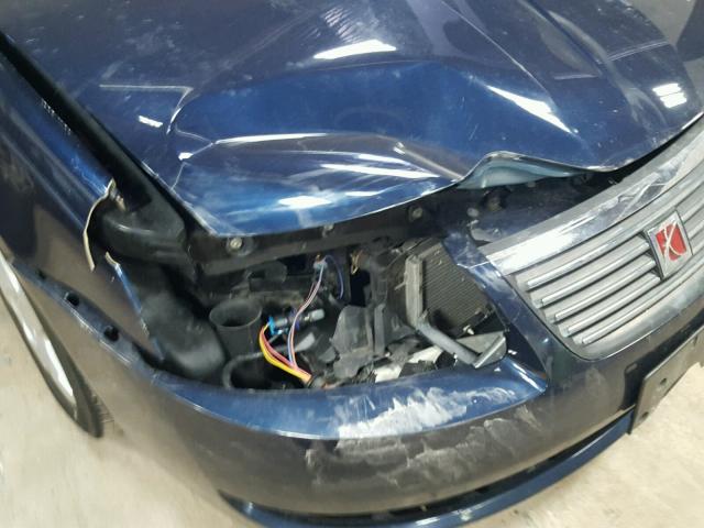 1G8AJ55F37Z157131 - 2007 SATURN ION LEVEL BLUE photo 9