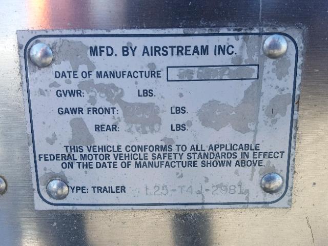 L25T4J2981 - 1974 AIRS TRAVELTRAI 银色 照片 10