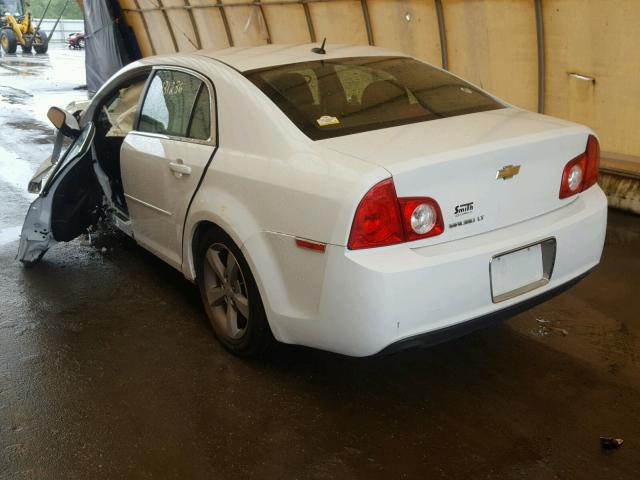 1G1ZC5E15BF383665 - 2011 CHEVROLET MALIBU 1LT 白色 照片 3