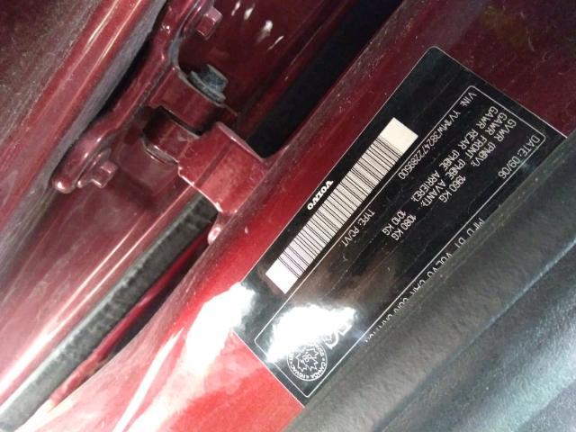 YV1MW382472289500 - 2007 VOLVO V50 2.4I RED photo 9