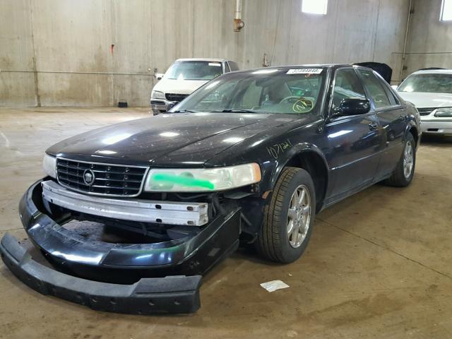 1G6KY5498XU917183 - 1999 CADILLAC SEVILLE ST BLACK photo 2