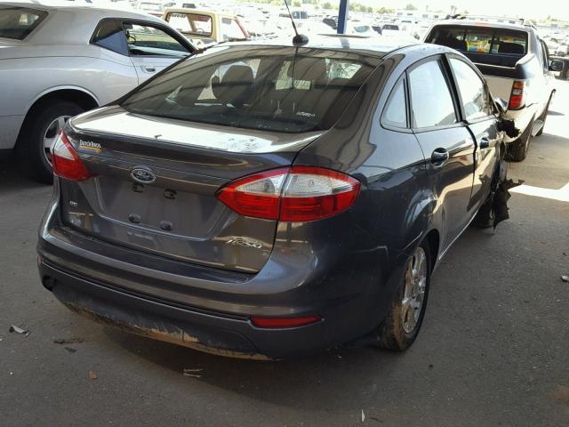 3FADP4BJ6FM162141 - 2015 FORD FIESTA SE GRAY photo 4