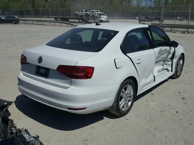 3VW2K7AJXFM352380 - 2015 VOLKSWAGEN JETTA BASE 白色 照片 4