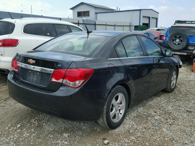 1G1PC5SB6D7224624 - 2013 CHEVROLET CRUZE LT BLACK photo 4