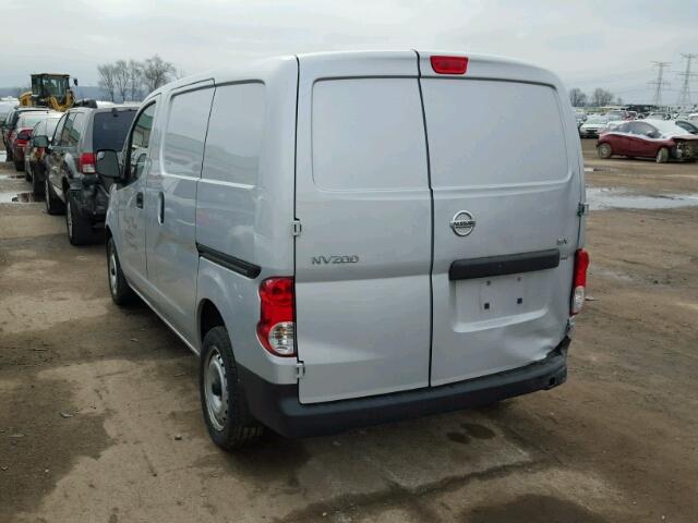 3N6CM0KN8DK694202 - 2013 NISSAN NV200 2.5S SILVER photo 3