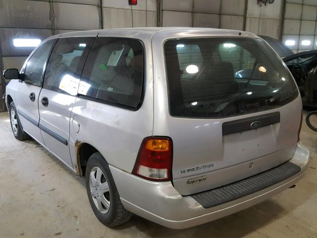 2FMZA50423BB70444 - 2003 FORD WINDSTAR W SILVER photo 3