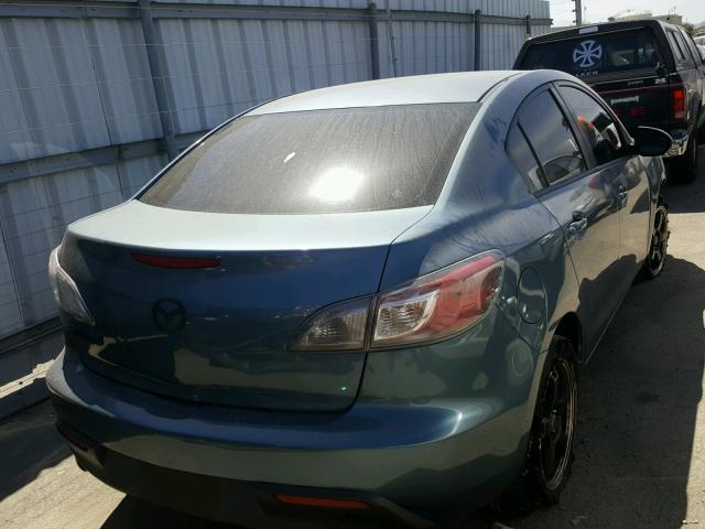 JM1BL1SGXA1183631 - 2010 MAZDA 3 I BLUE photo 4