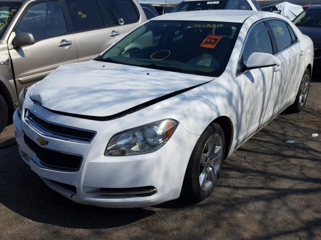 1G1ZC5E07AF182436 - 2010 CHEVROLET MALIBU 1LT SILVER photo 2