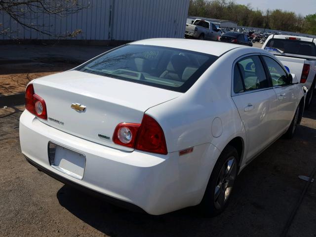 1G1ZC5E07AF182436 - 2010 CHEVROLET MALIBU 1LT SILVER photo 4