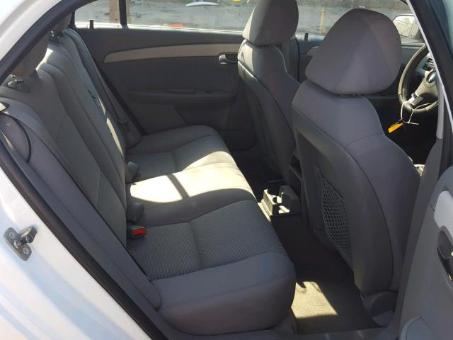 1G1ZC5E07AF182436 - 2010 CHEVROLET MALIBU 1LT SILVER photo 6