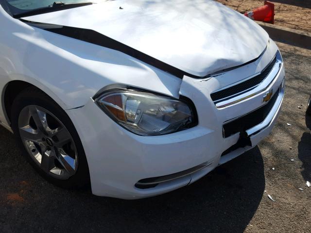 1G1ZC5E07AF182436 - 2010 CHEVROLET MALIBU 1LT SILVER photo 9