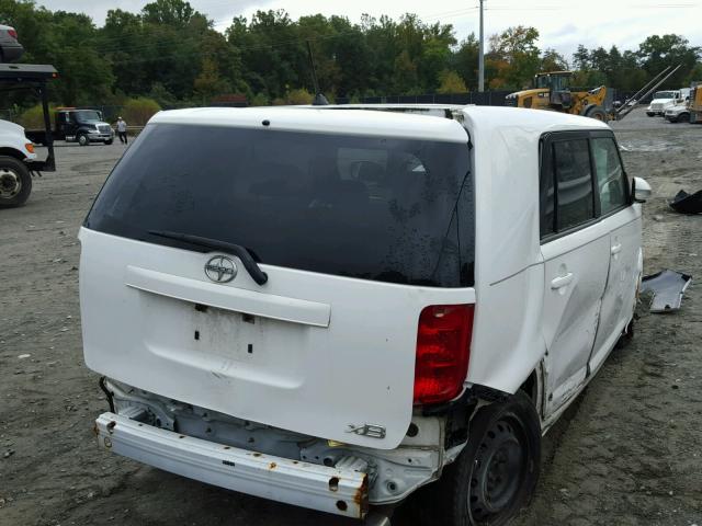 JTLZE4FE4A1108270 - 2010 TOYOTA SCION XB WHITE photo 4