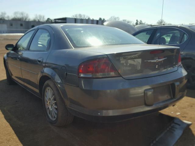 1C3EL46X75N530991 - 2005 CHRYSLER SEBRING GRAY photo 3