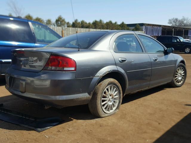 1C3EL46X75N530991 - 2005 CHRYSLER SEBRING GRAY photo 4